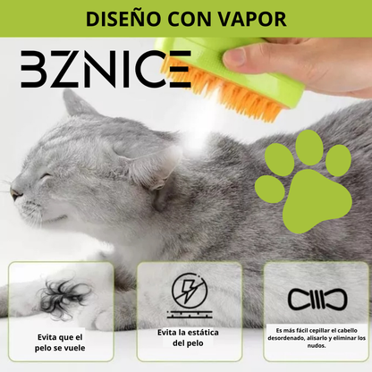 CEPILLO AUTIMATICO GATOS VAPOR  3 EN 1