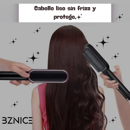 Plancha Cepillo Alisadora Cabello Hair S